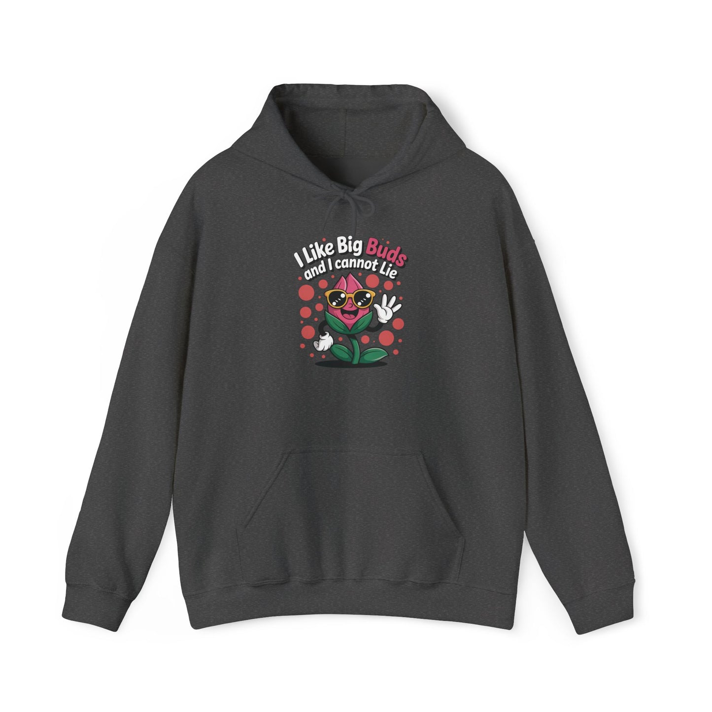 Big Buds Hoodie — Gardening Sweatshirt for Plant Lovers