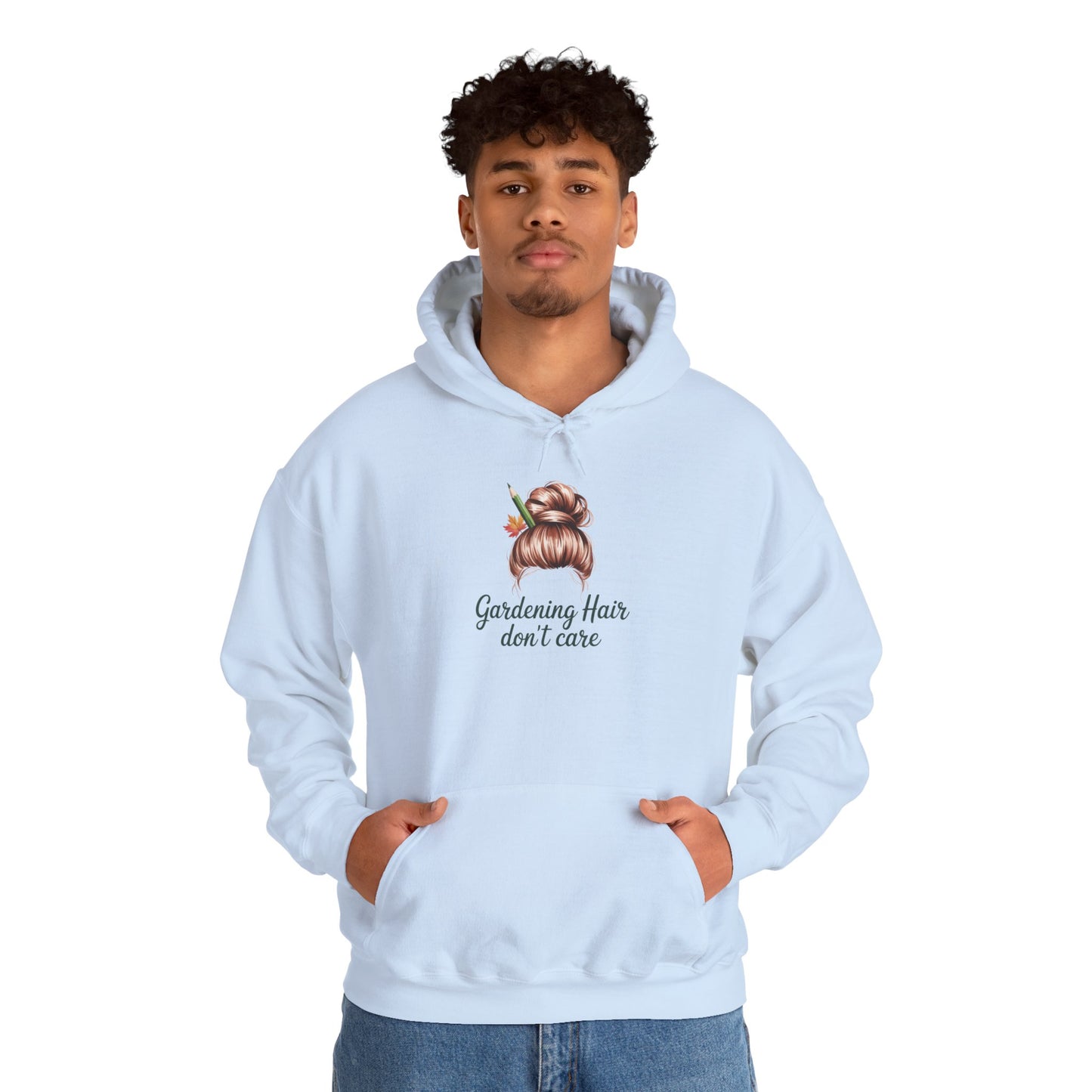 Gardening Hair Hoodie — Gardening Sweatshirt for Plant Lovers