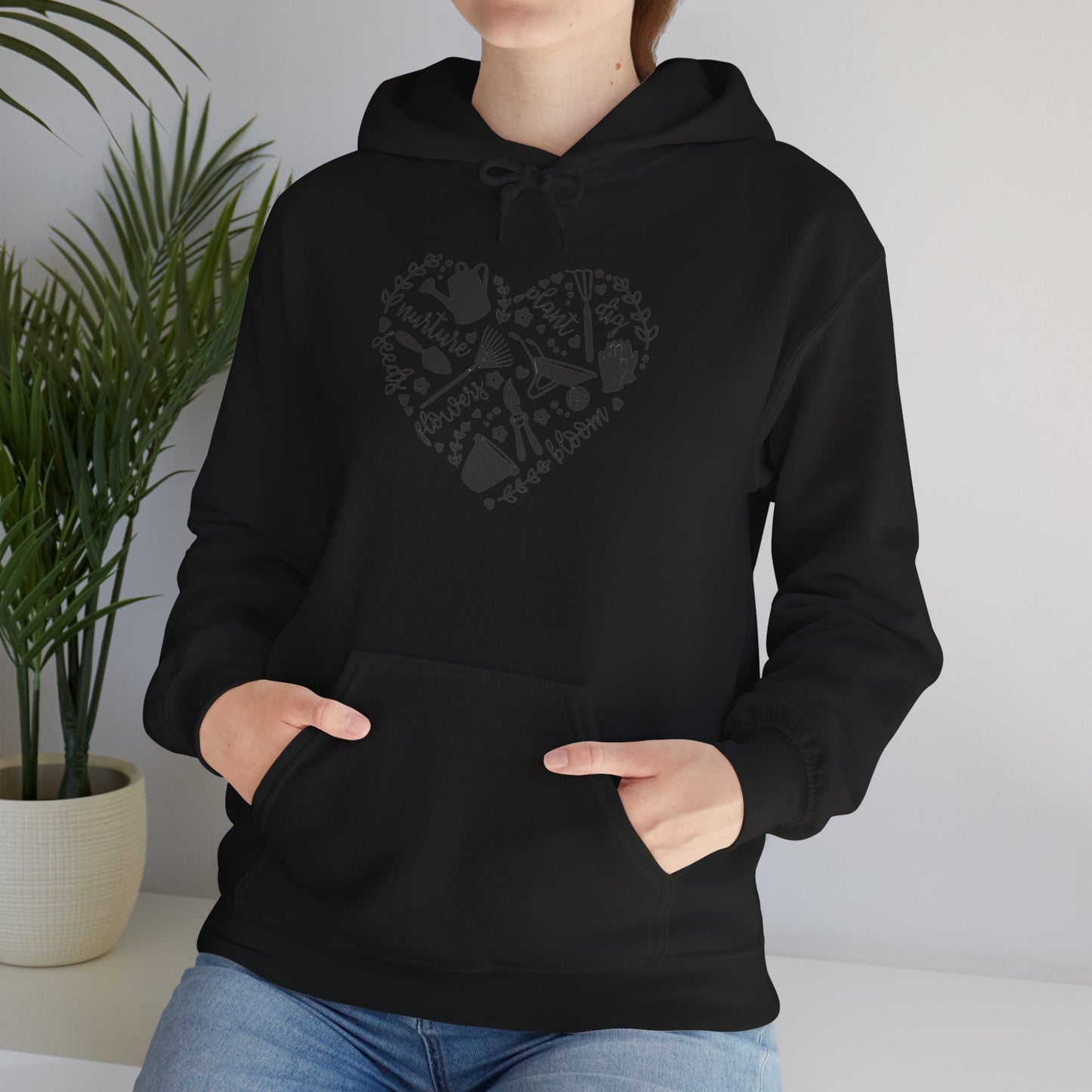 Love Gardening Hoodie — Gardening Sweatshirt for Plant Lovers