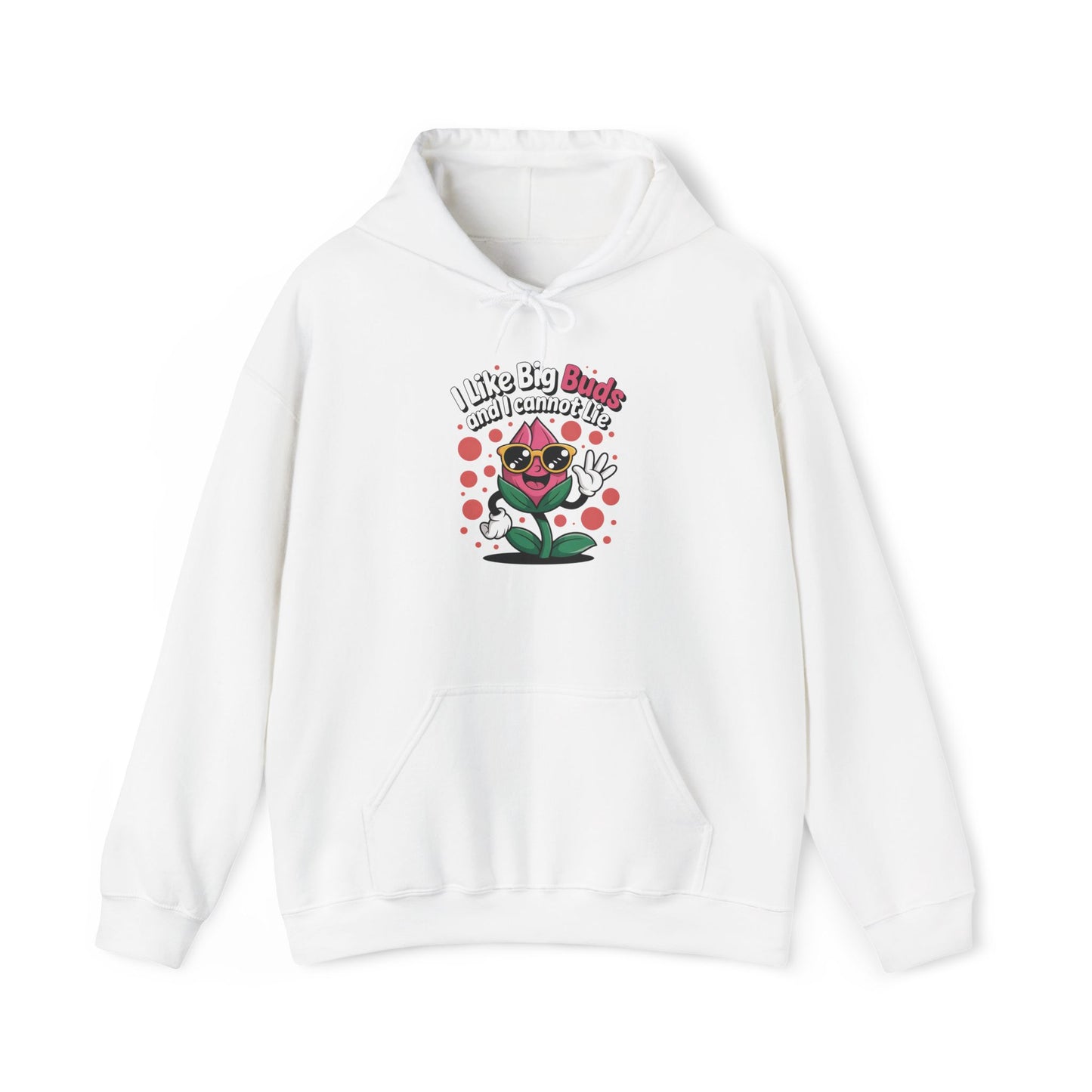 Big Buds Hoodie — Gardening Sweatshirt for Plant Lovers