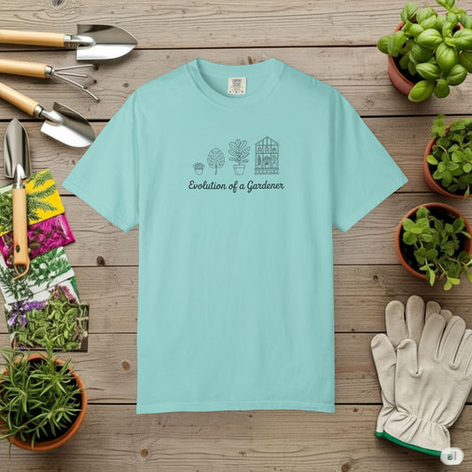 Evolution of a Gardener T-Shirt