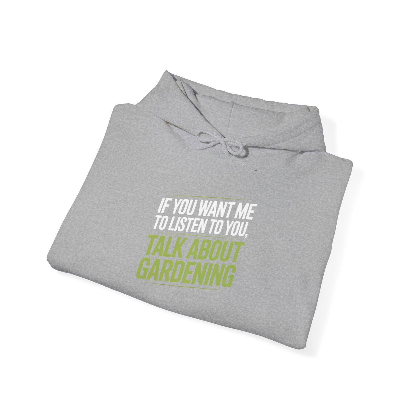Talk About Gardening Hoodie — Gardening Sweatshirt for Plant Lovers