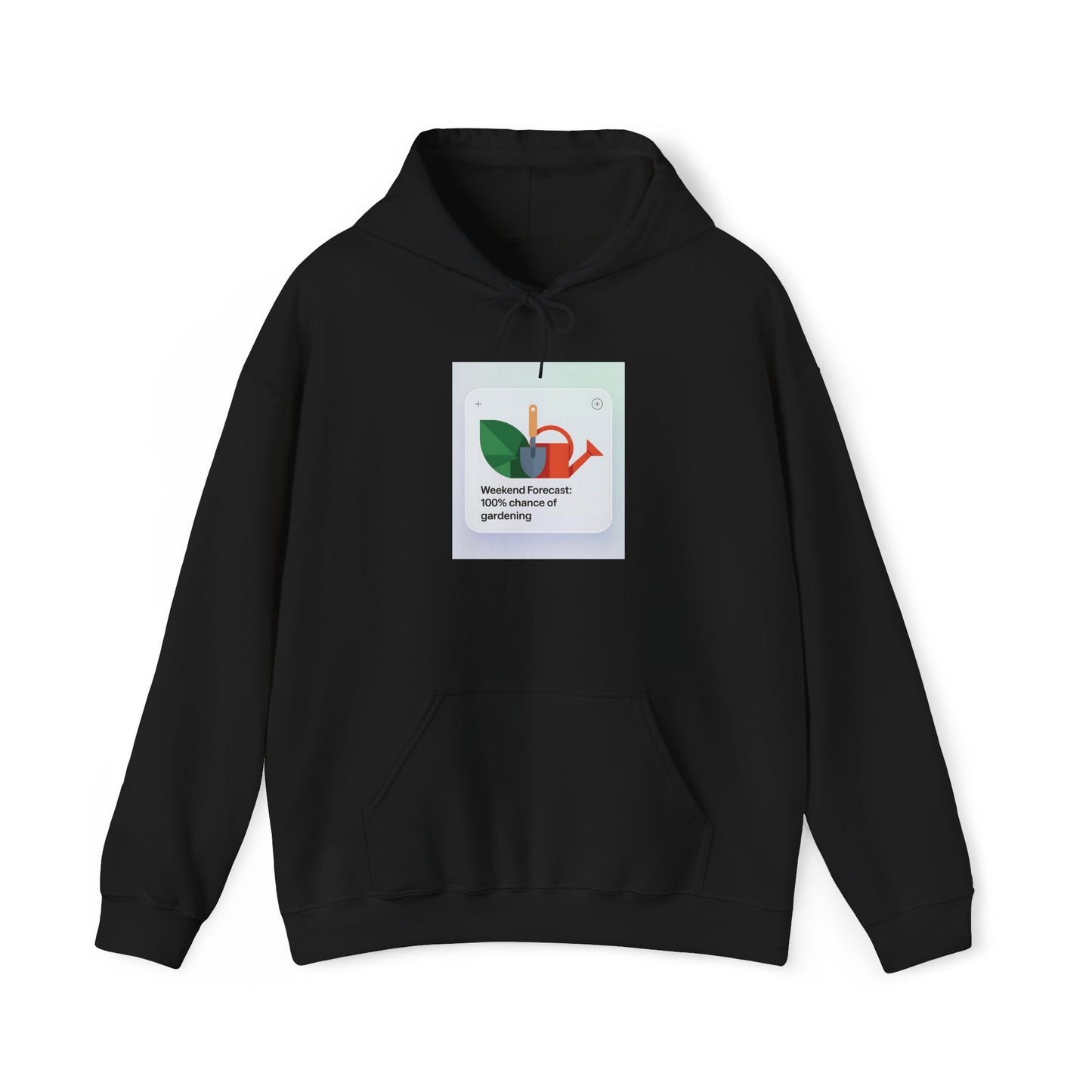 Weekend Forecast Hoodie — Gardening Sweatshirt for Plant Lovers