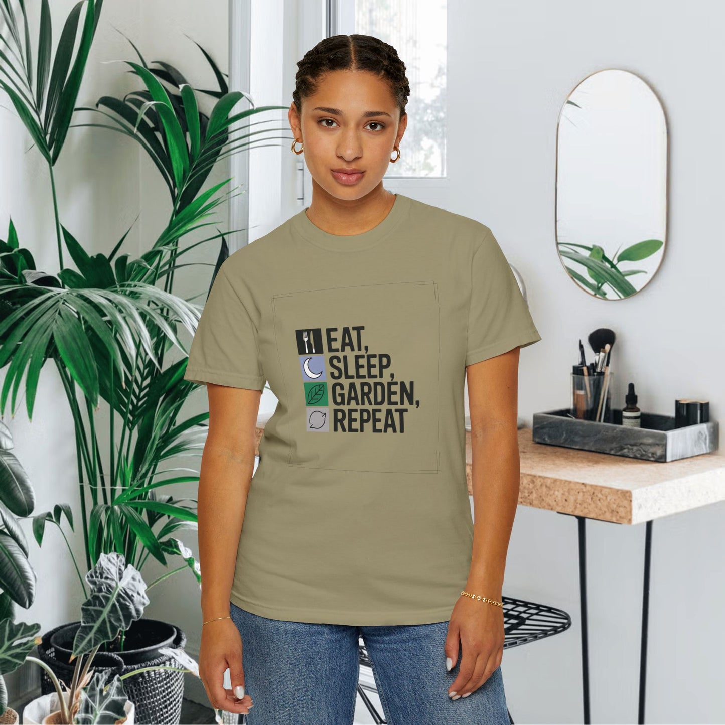 Eat, Sleep, Garden, Repeat T-Shirt
