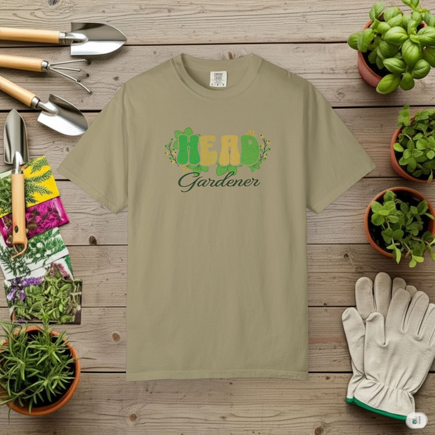 Head Gardener — Gardening Tee