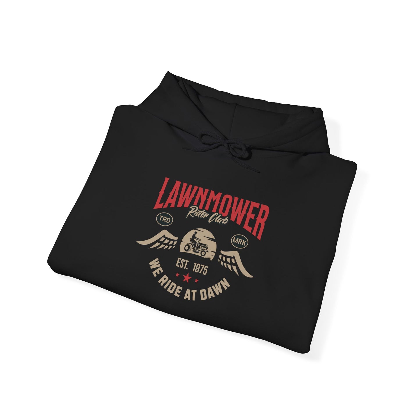 Lawnmower Riders Club Hoodie — Gardening Sweatshirt for Plant Lovers