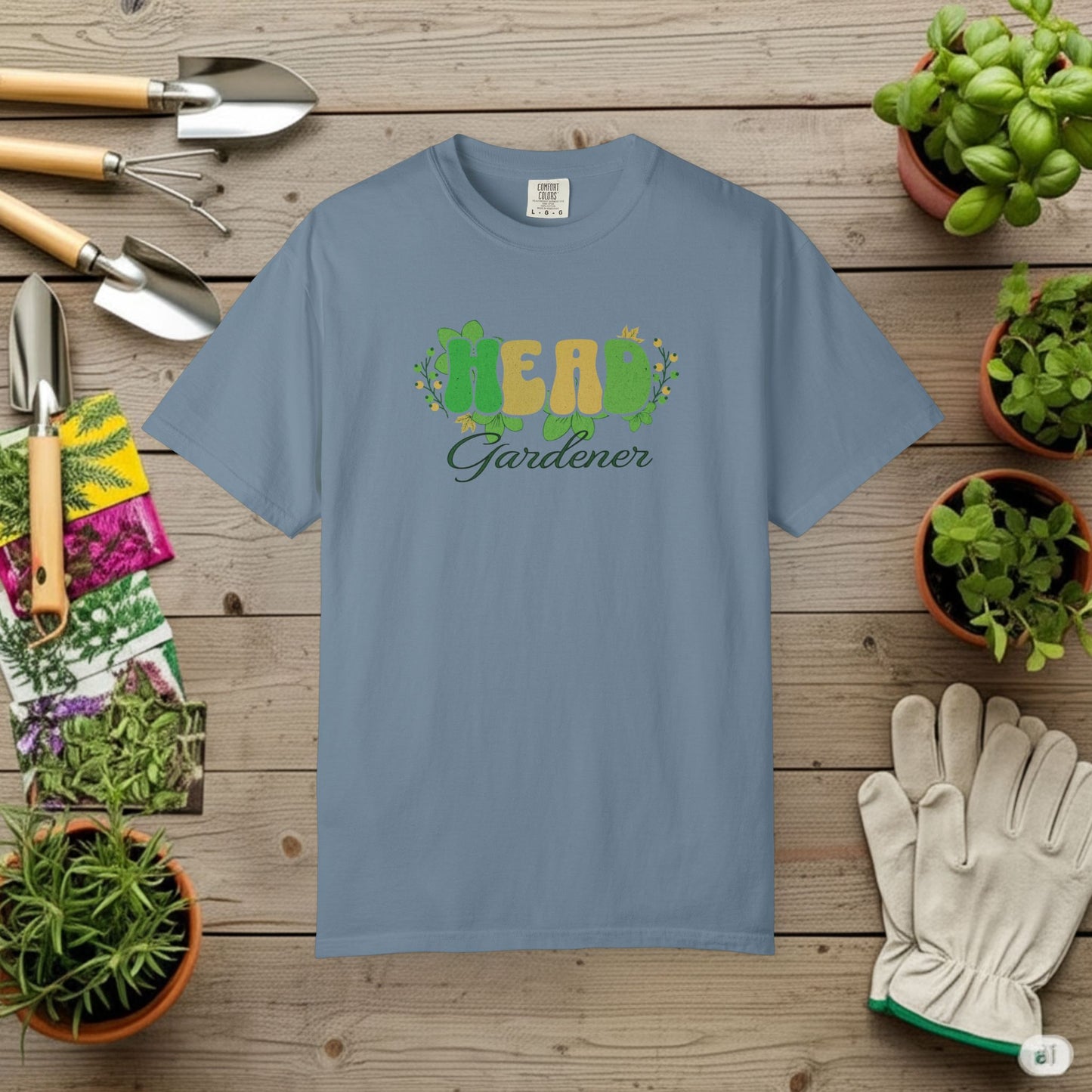 Head Gardener — Gardening Tee