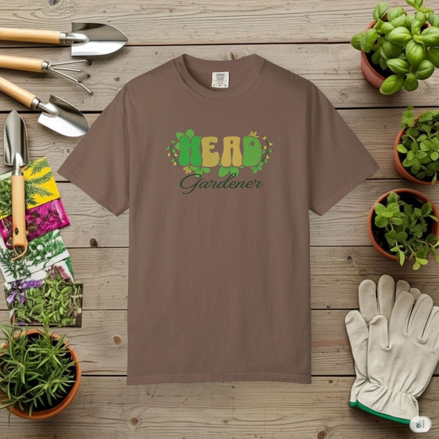 Head Gardener — Gardening Tee