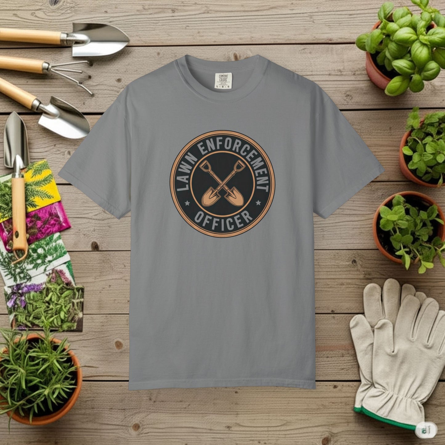 Lawn Enforcement Officer T-Shirt