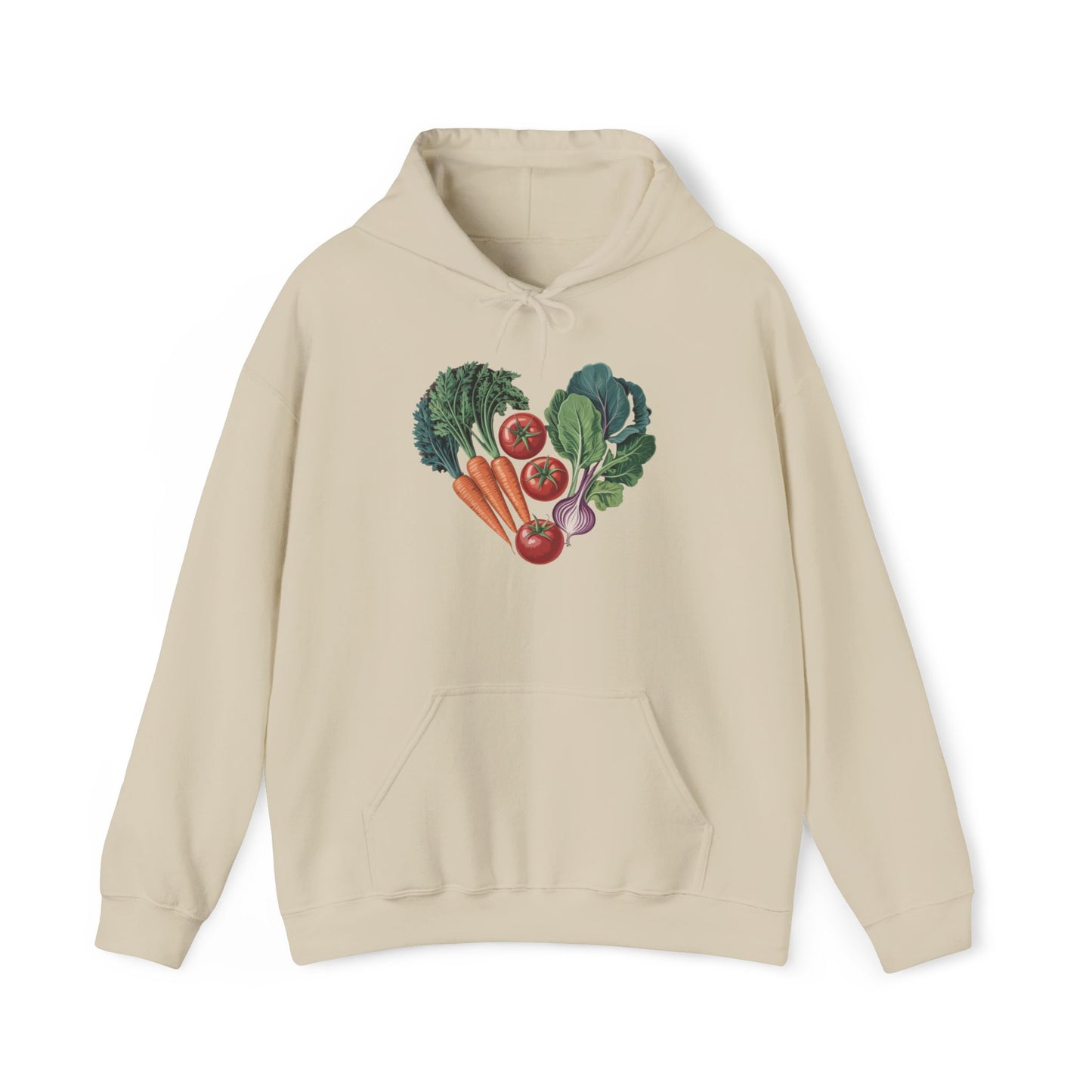 Heart Hoodie — Gardening Sweatshirt for Plant Lovers