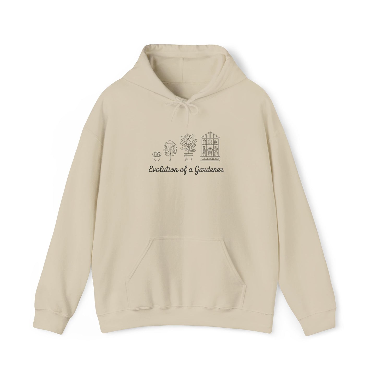 Evolution of a Gardener Hoodie — Gardening Sweatshirt for Plant Lovers