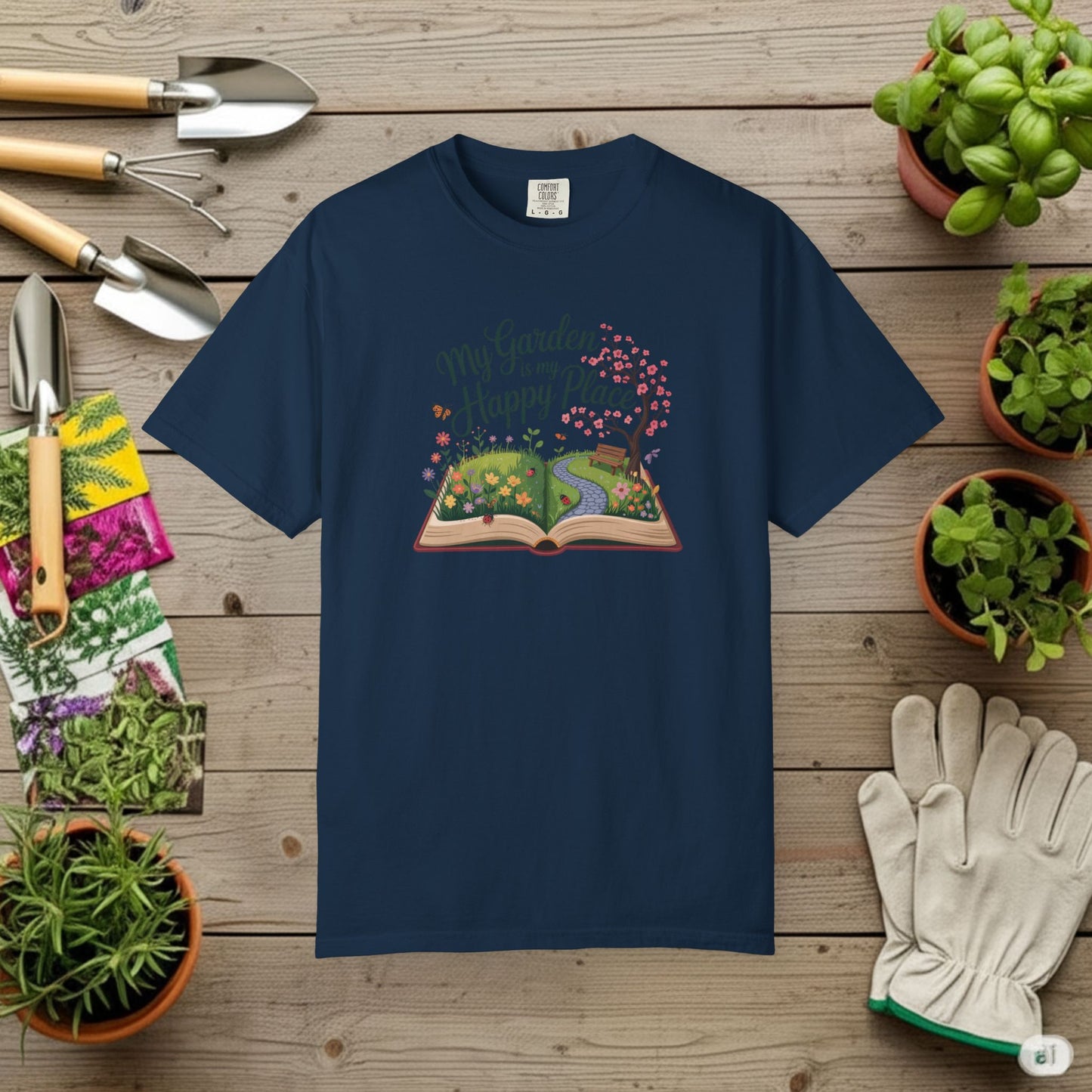 My Garden is my Happy Place T-Shirt