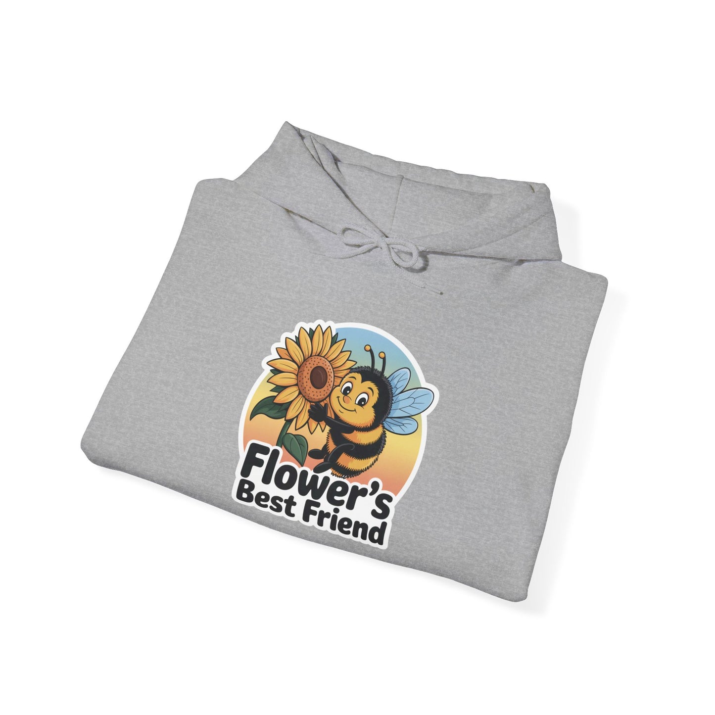 Flowers Best Friend Hoodie — Gardening Sweatshirt for Plant Lovers