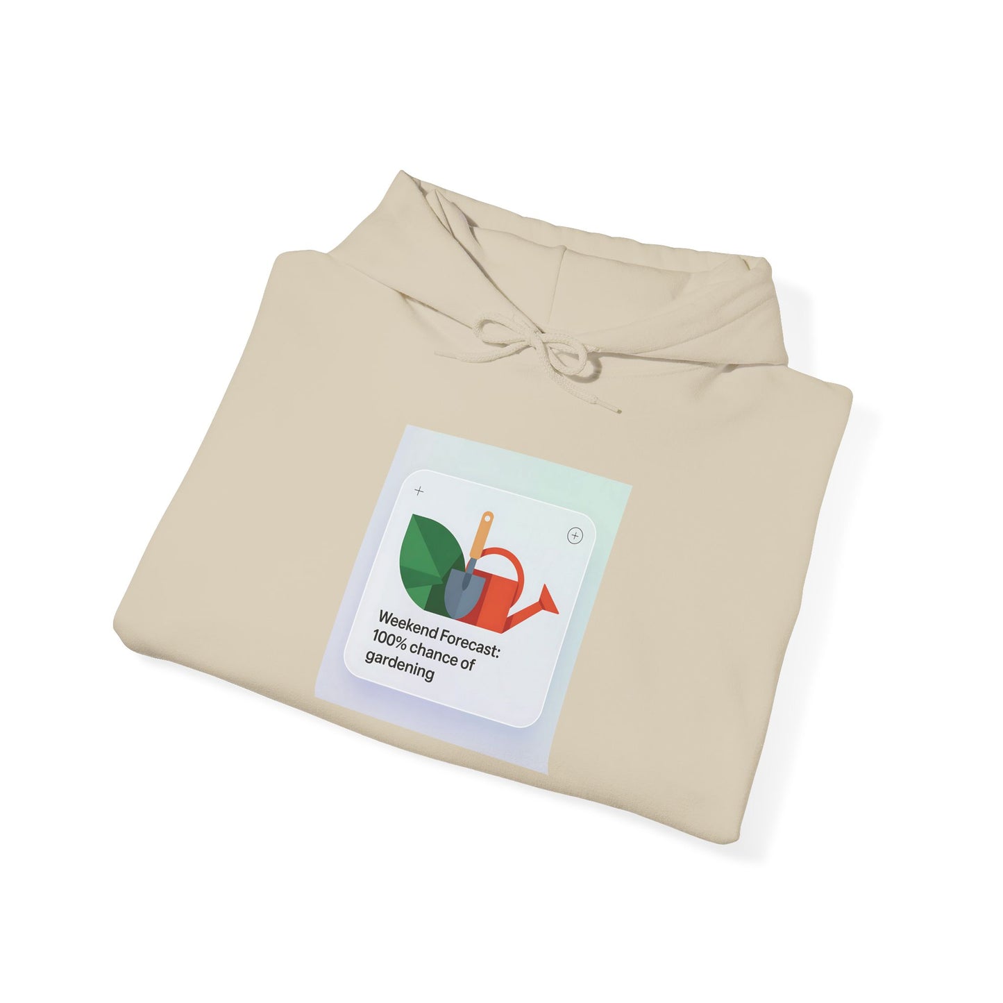 Weekend Forecast Hoodie — Gardening Sweatshirt for Plant Lovers