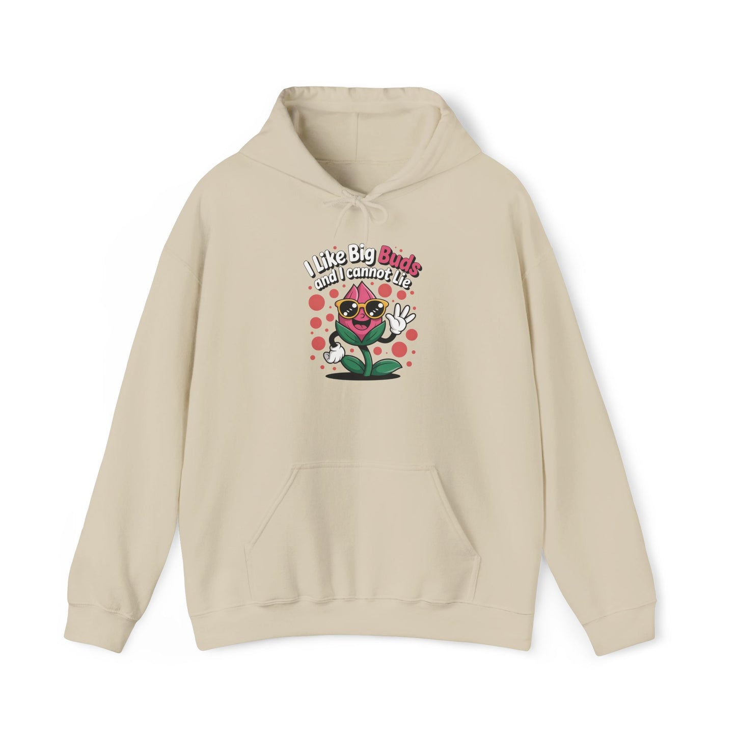 Big Buds Hoodie — Gardening Sweatshirt for Plant Lovers