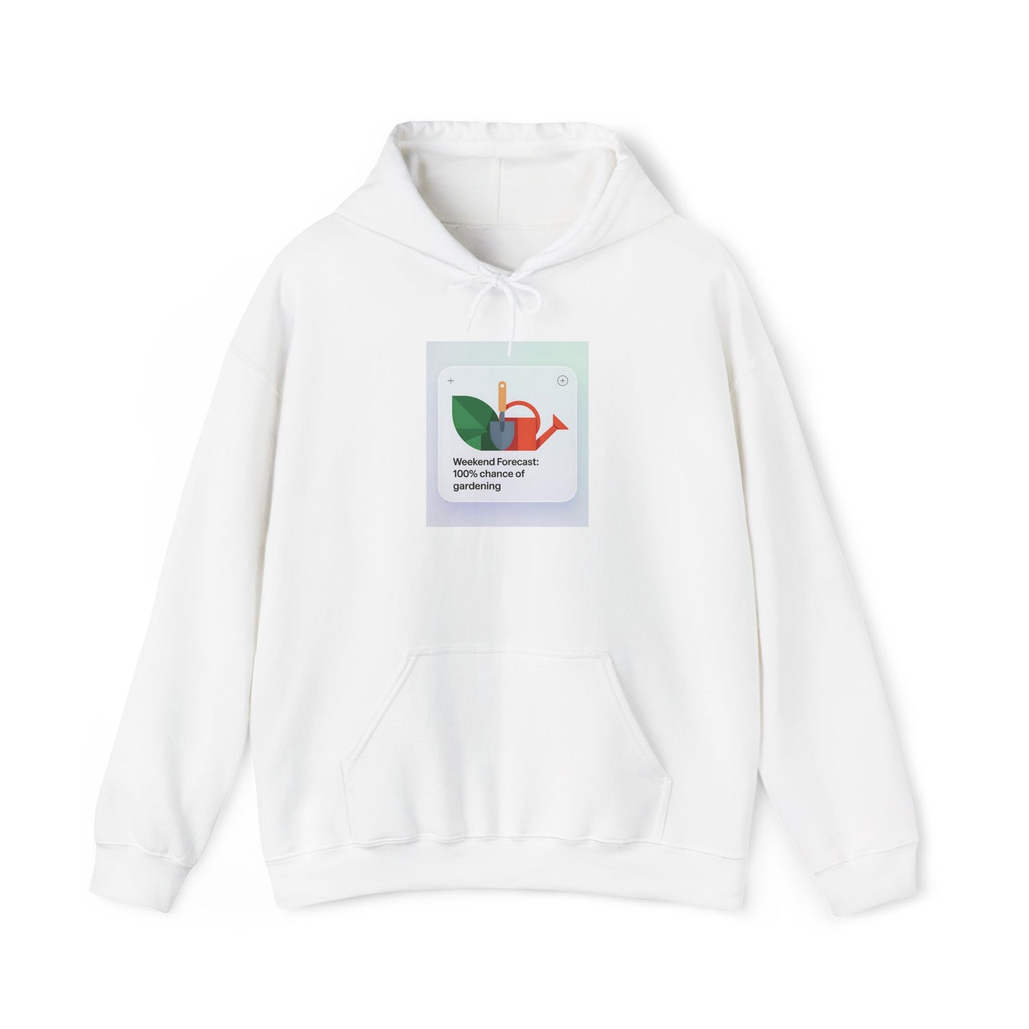 Weekend Forecast Hoodie — Gardening Sweatshirt for Plant Lovers