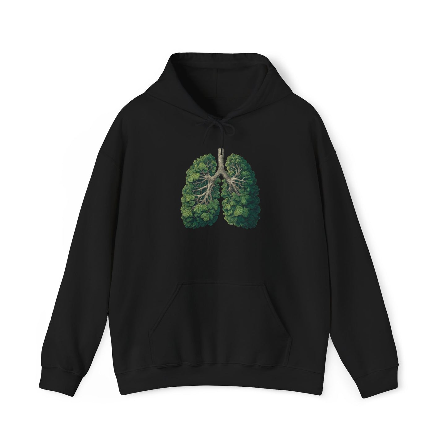 Earth Lungs Hoodie — Gardening Sweatshirt for Plant Lovers
