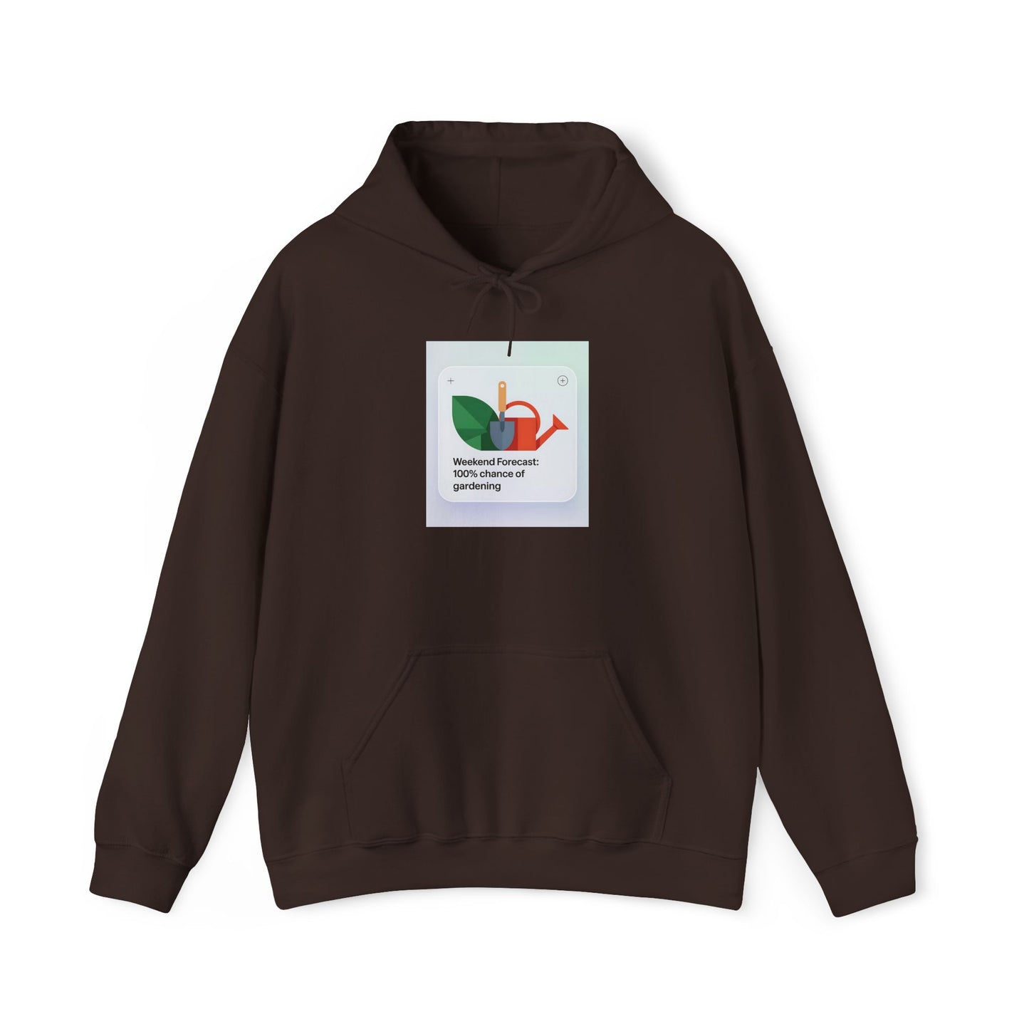 Weekend Forecast Hoodie — Gardening Sweatshirt for Plant Lovers