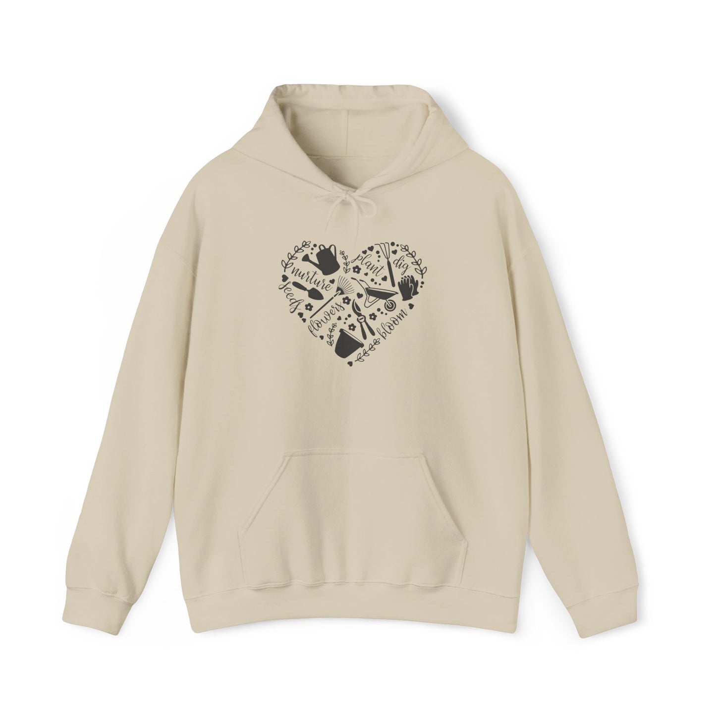 Love Gardening Hoodie — Gardening Sweatshirt for Plant Lovers