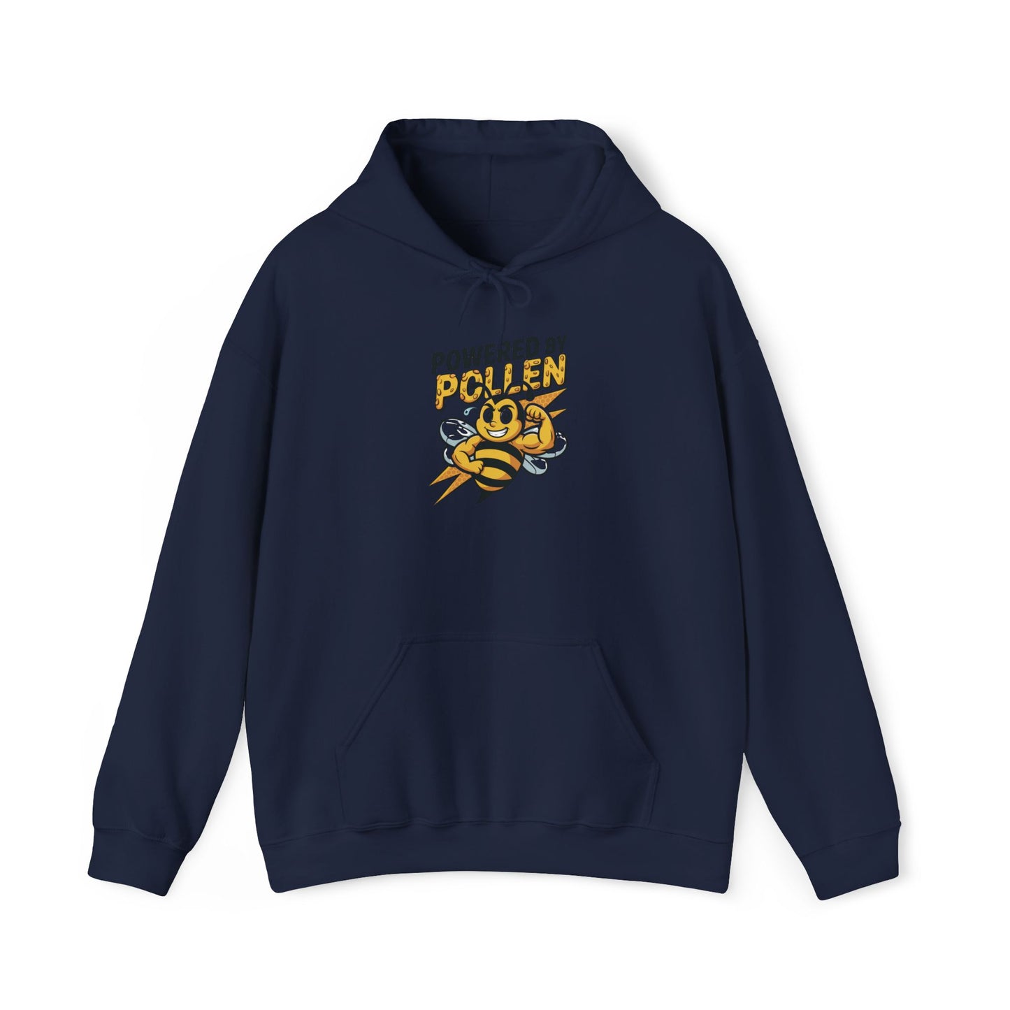 Powered By Pollen Hoodie — Gardening Sweatshirt for Plant Lovers