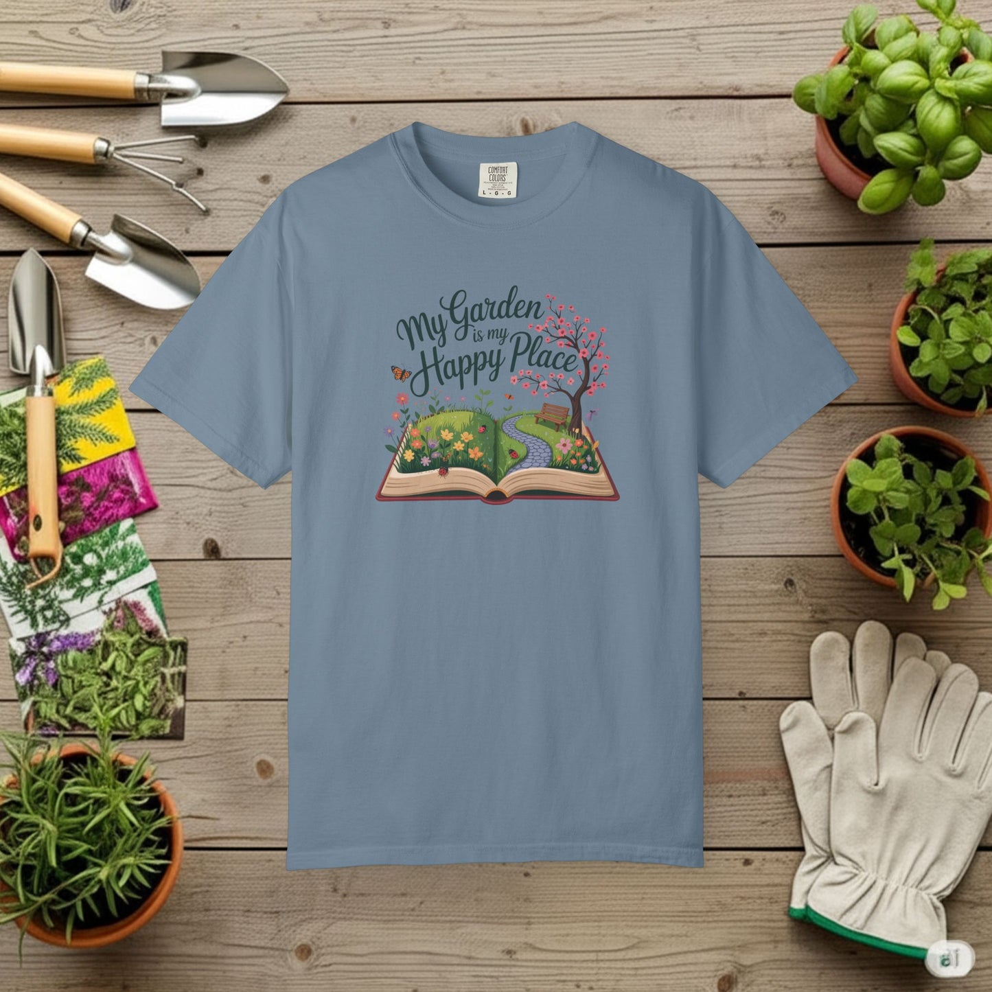 My Garden is my Happy Place T-Shirt