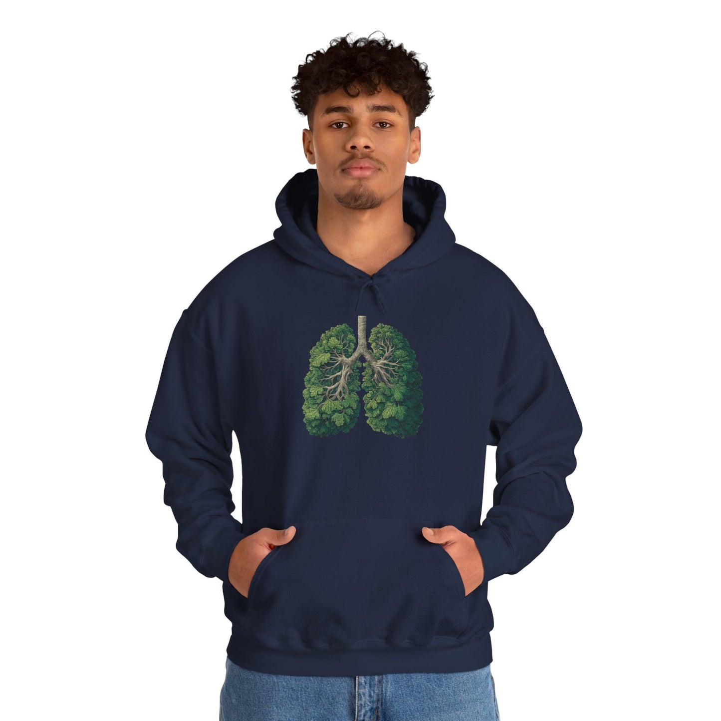 Earth Lungs Hoodie — Gardening Sweatshirt for Plant Lovers