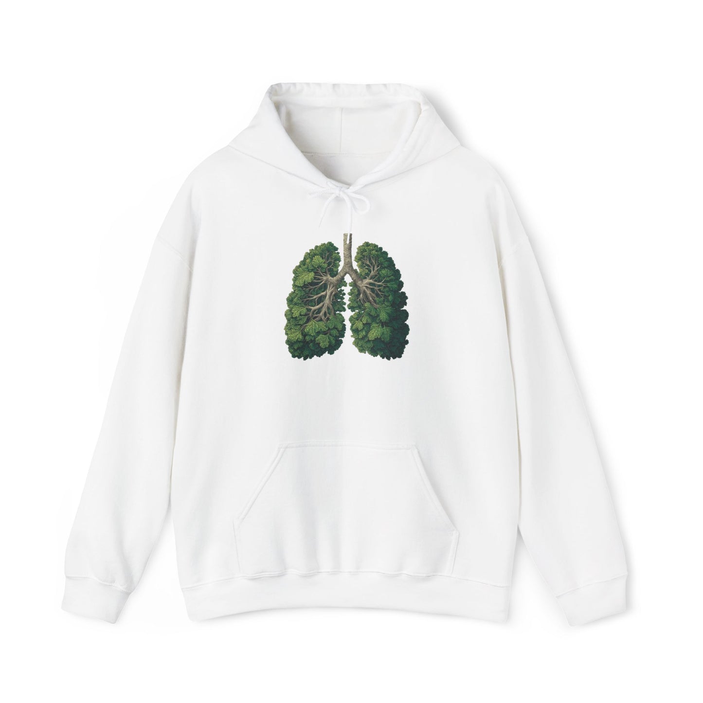 Earth Lungs Hoodie — Gardening Sweatshirt for Plant Lovers