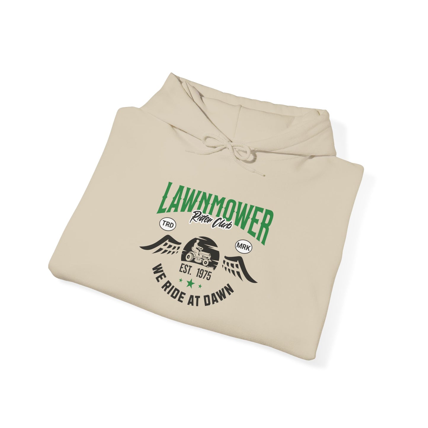 Lawnmower Riders Club Hoodie — Gardening Sweatshirt for Plant Lovers