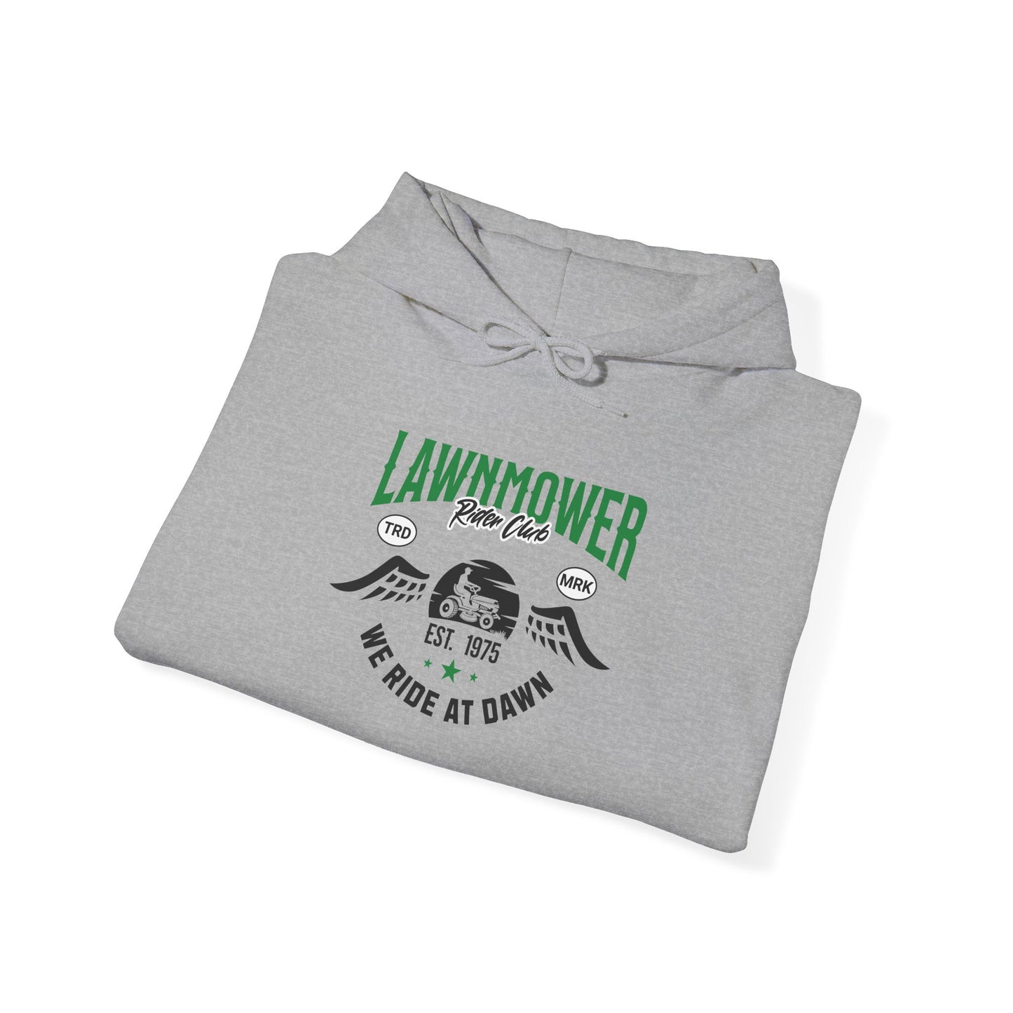 Lawnmower Riders Club Hoodie — Gardening Sweatshirt for Plant Lovers