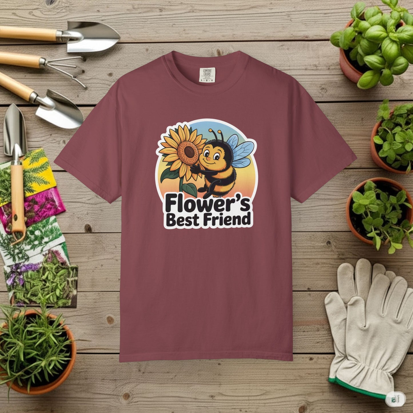 Flower's Best Friend T-Shirt