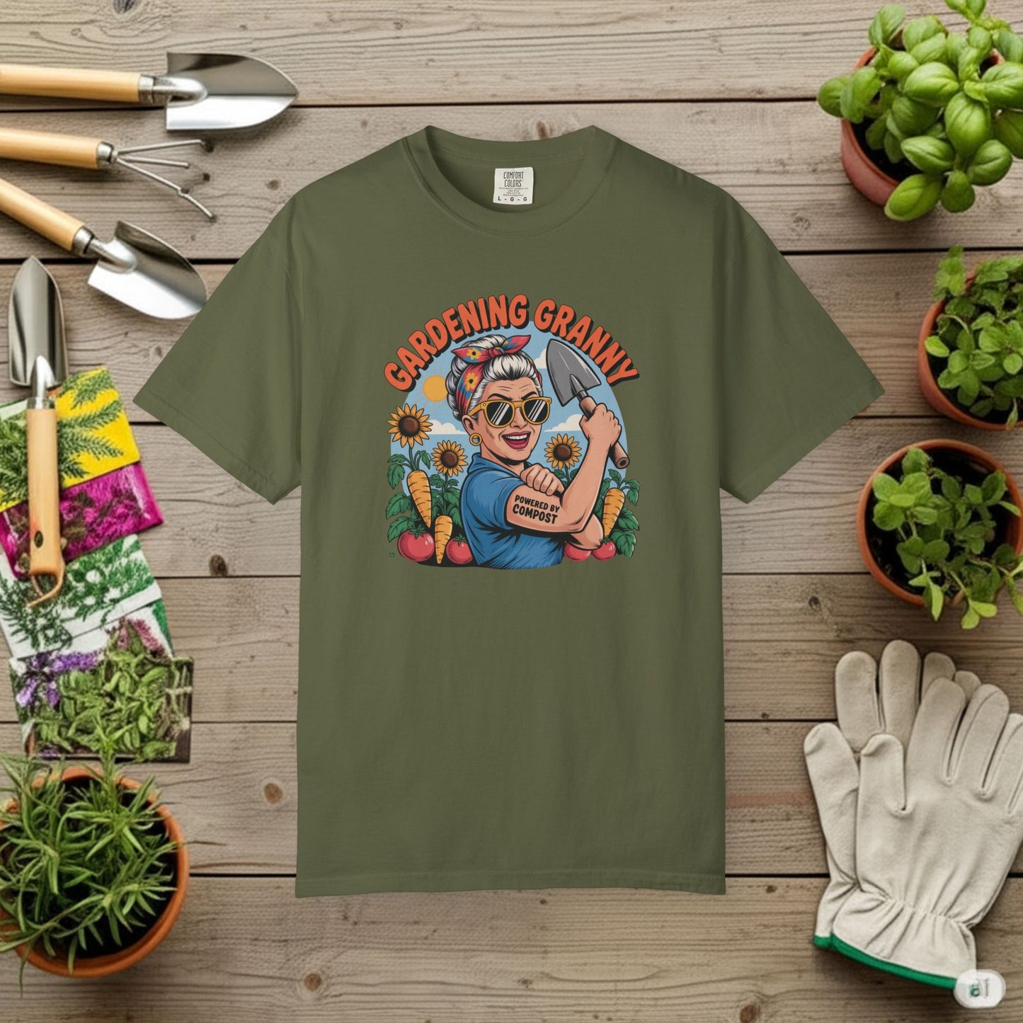 Gardening Granny T-Shirt