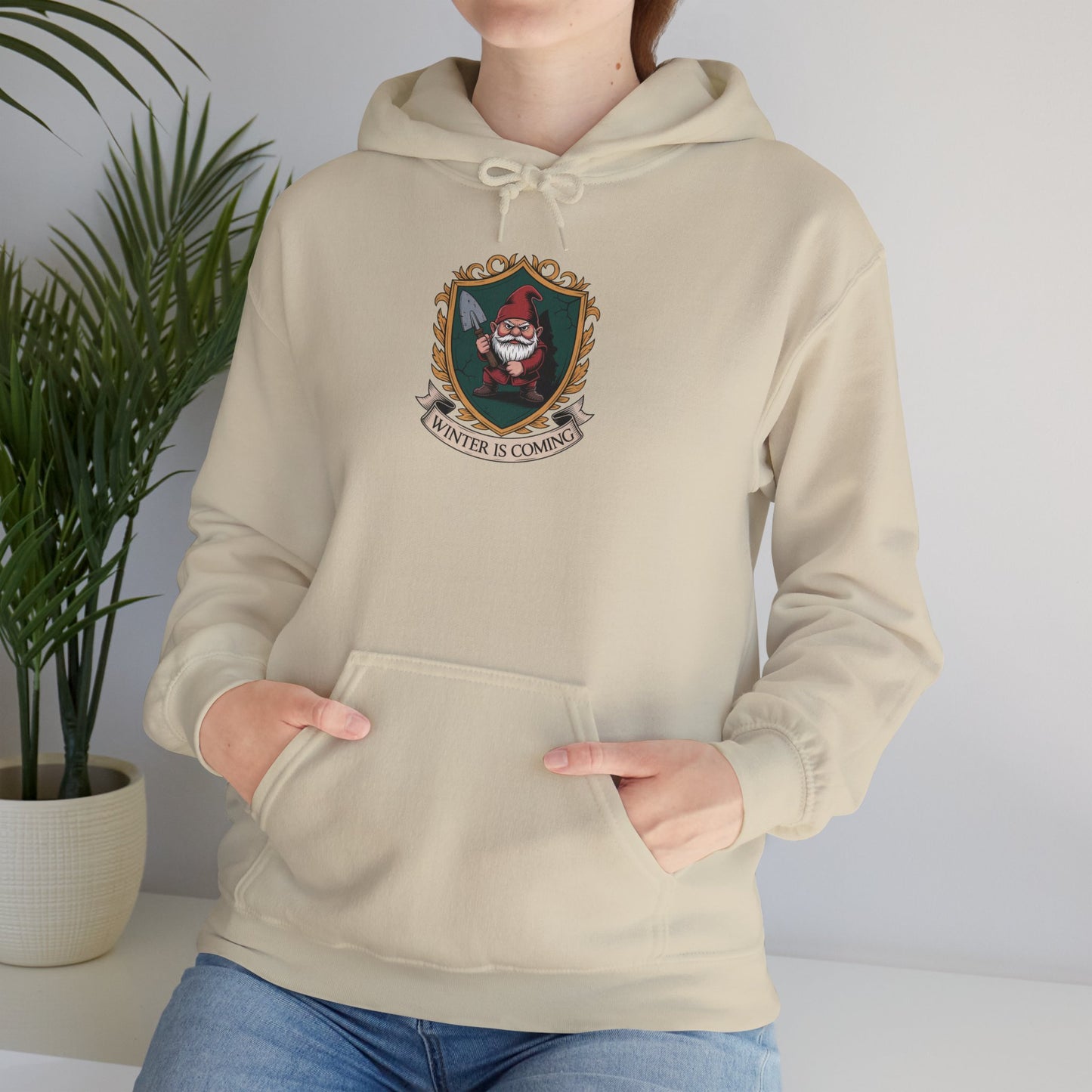 Winter Is Coming  Hoodie — Gardening Sweatshirt for Plant Lovers