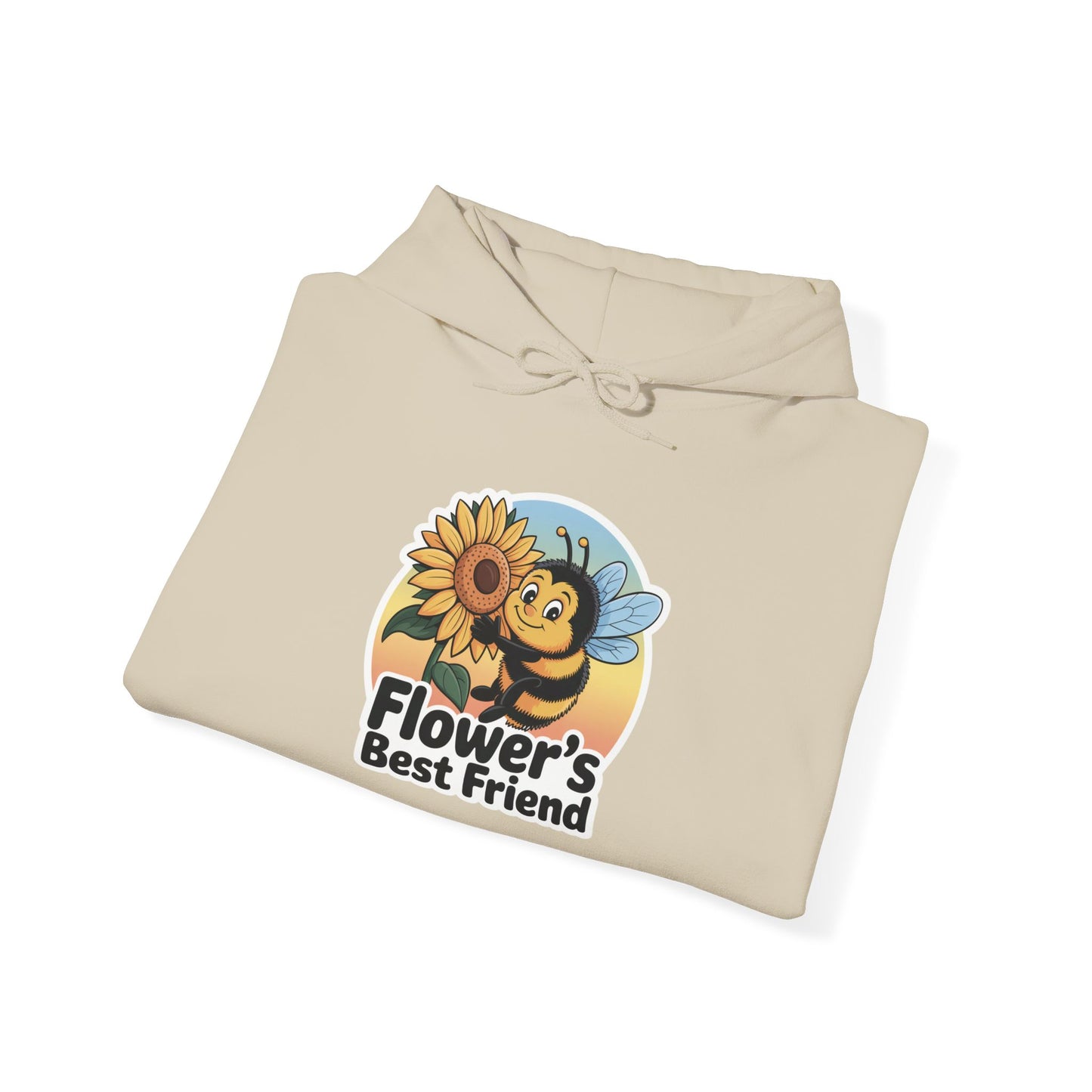 Flowers Best Friend Hoodie — Gardening Sweatshirt for Plant Lovers