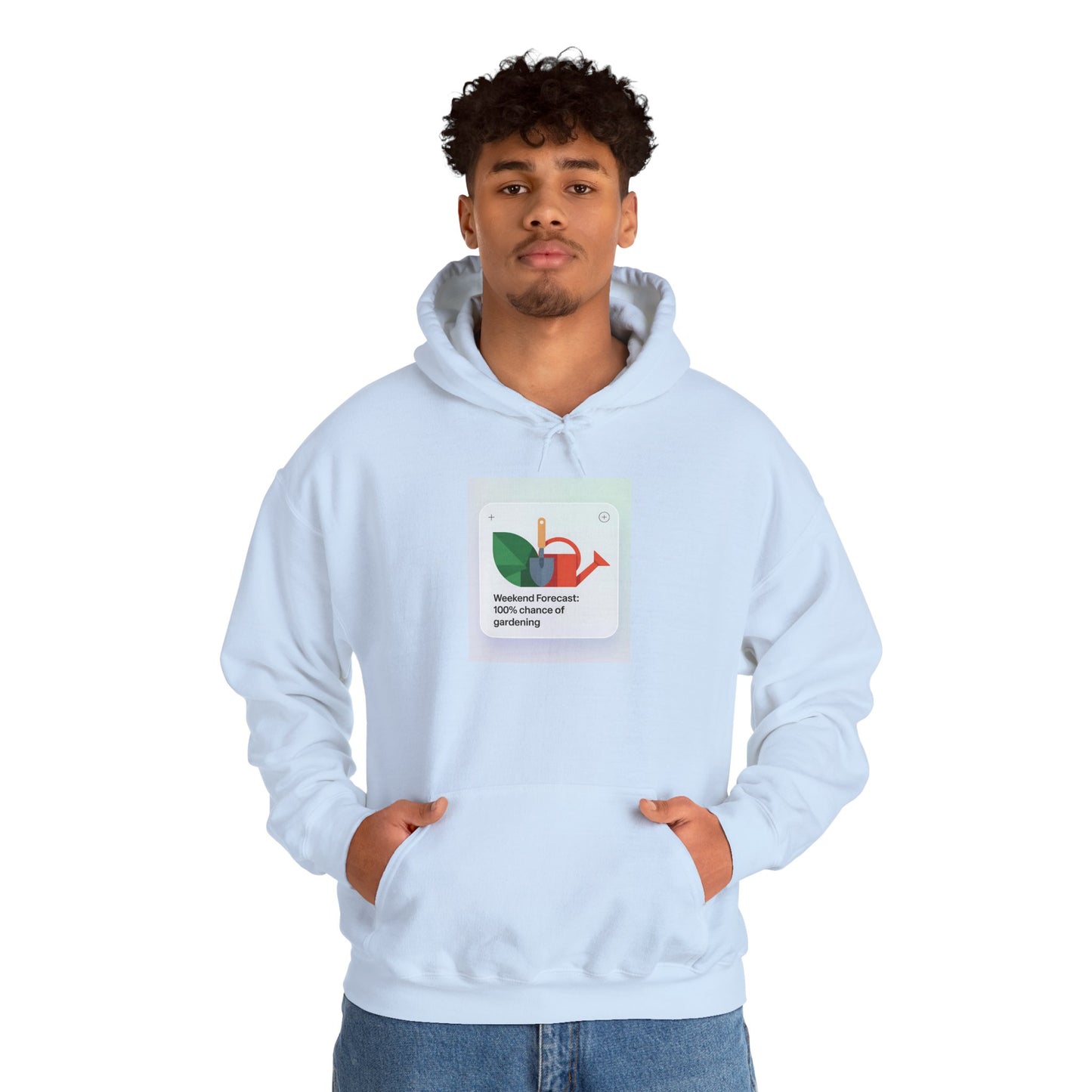 Weekend Forecast Hoodie — Gardening Sweatshirt for Plant Lovers