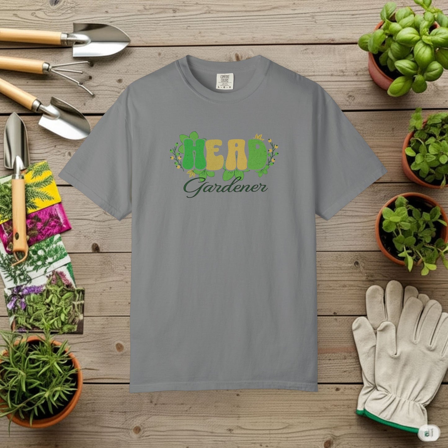 Head Gardener — Gardening Tee