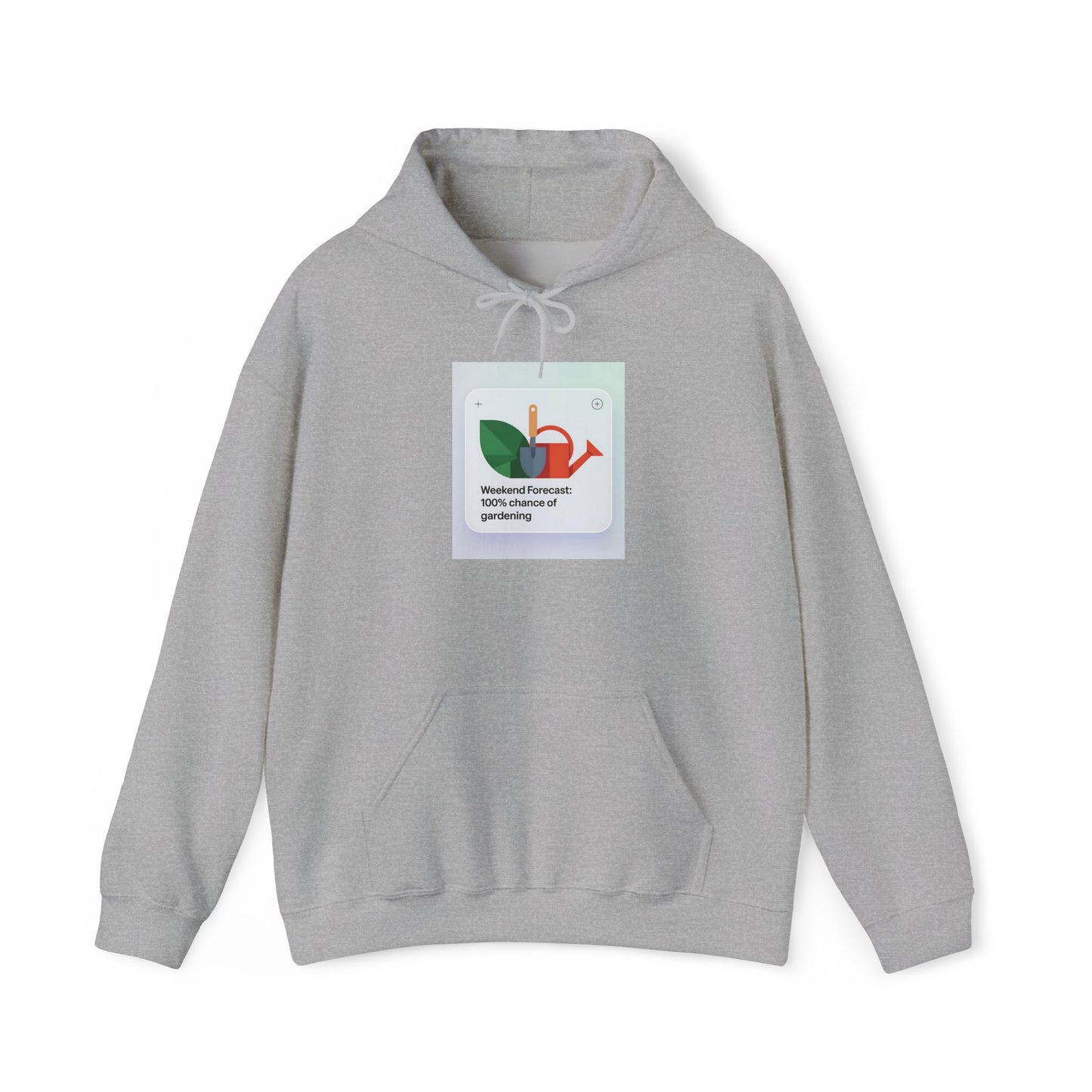 Weekend Forecast Hoodie — Gardening Sweatshirt for Plant Lovers