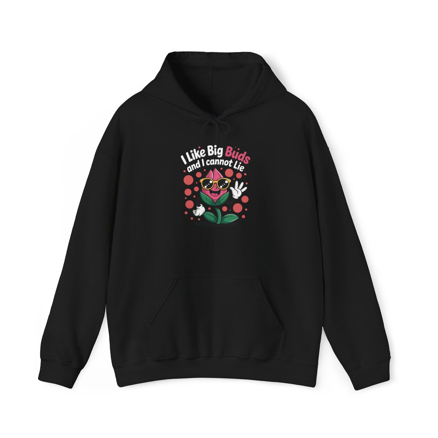 Big Buds Hoodie — Gardening Sweatshirt for Plant Lovers