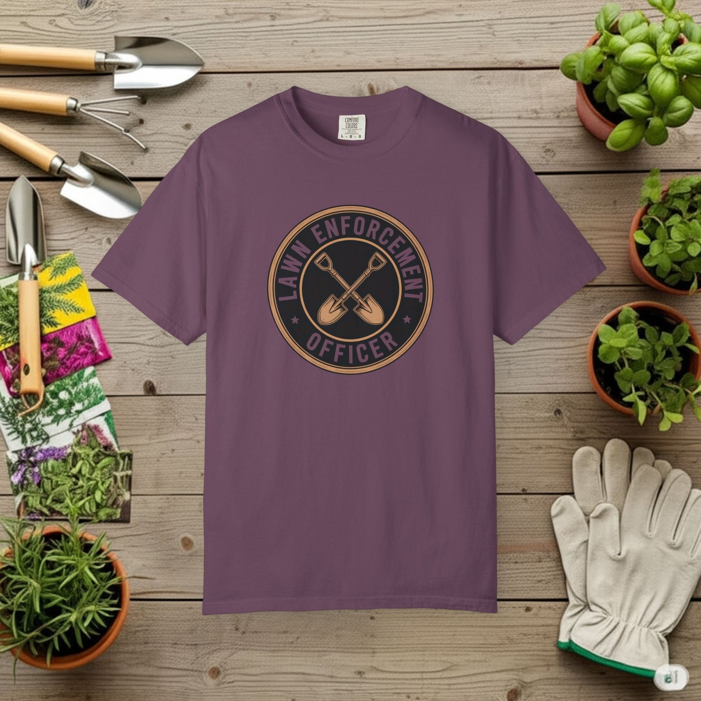 Lawn Enforcement Officer T-Shirt