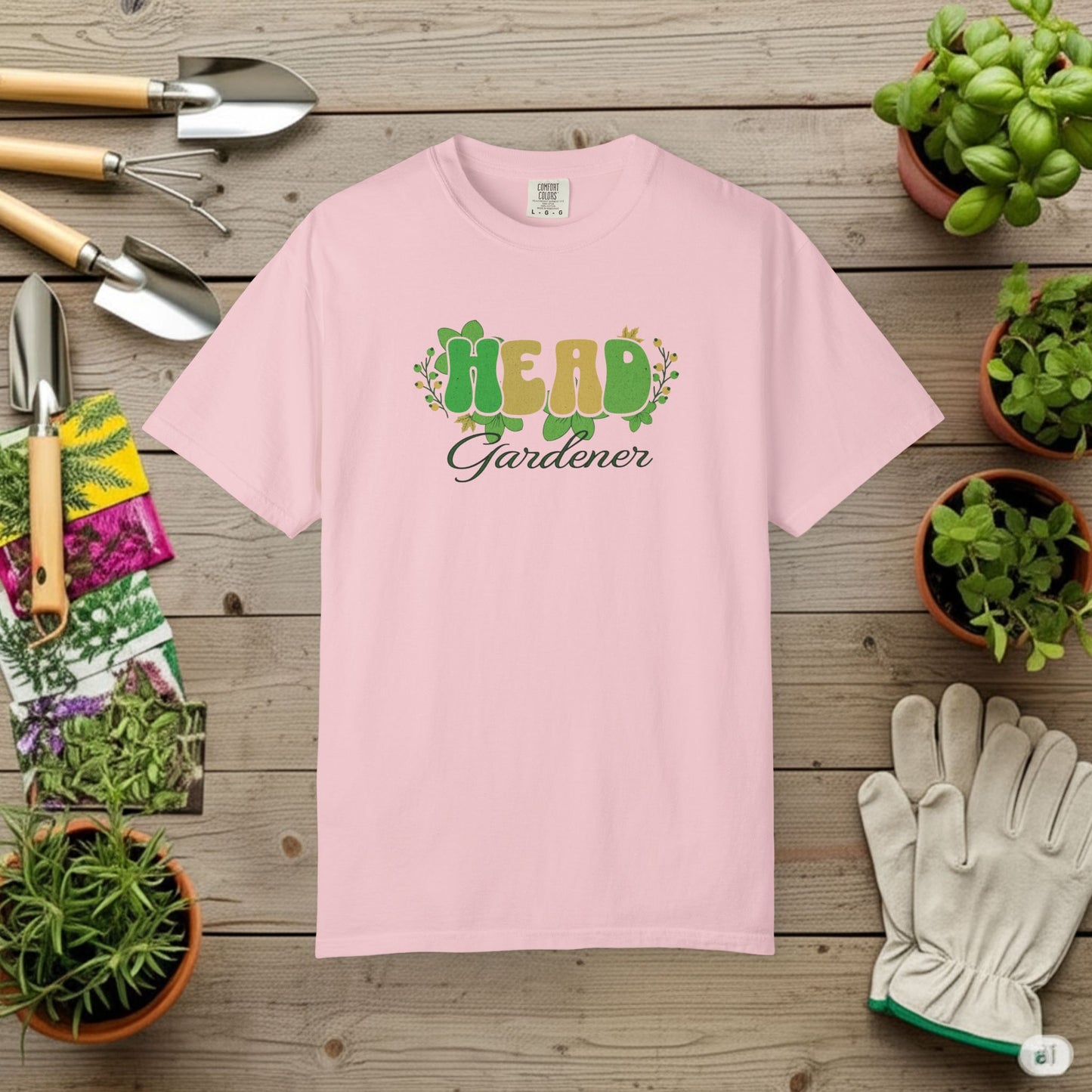 Head Gardener — Gardening Tee