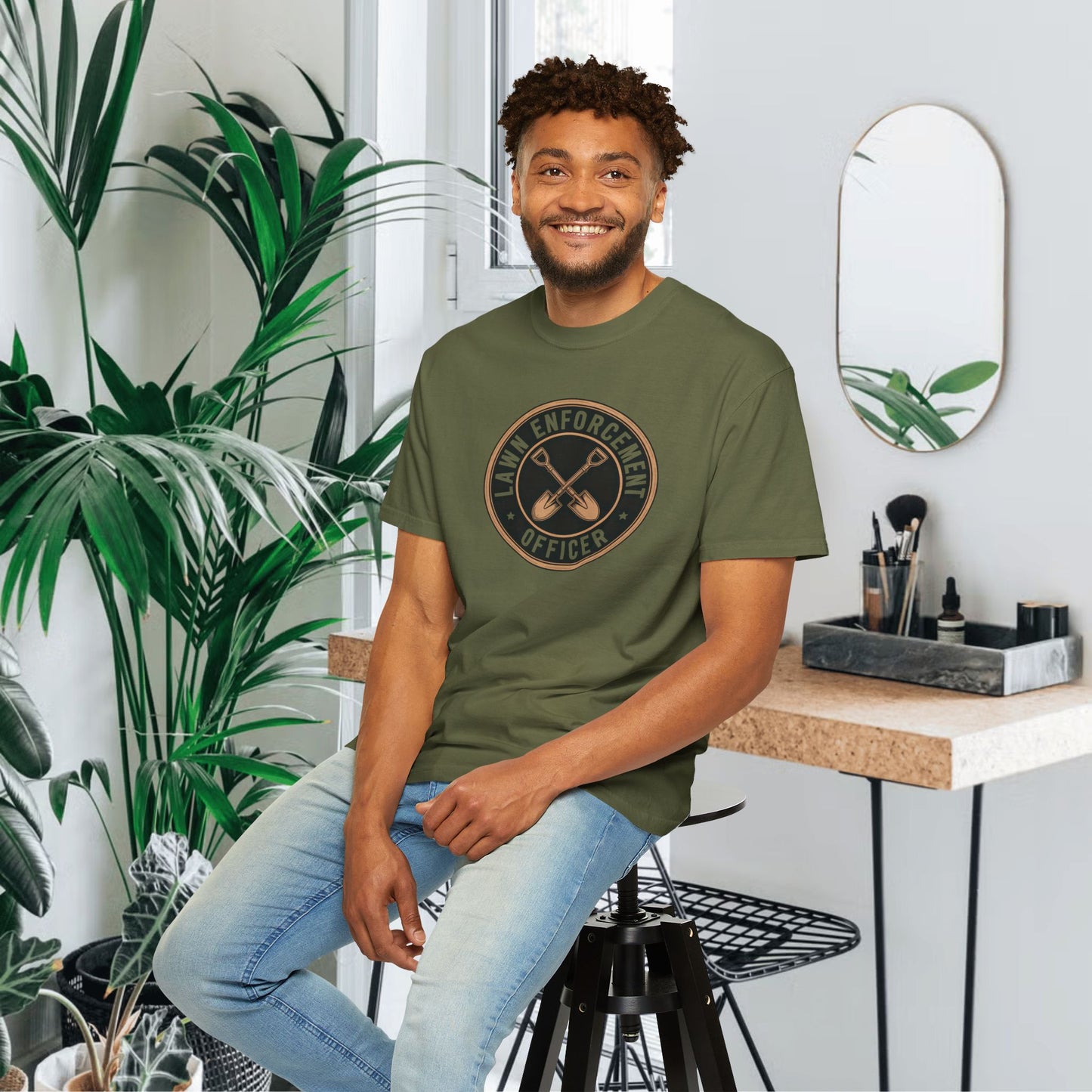 Lawn Enforcement Officer T-Shirt