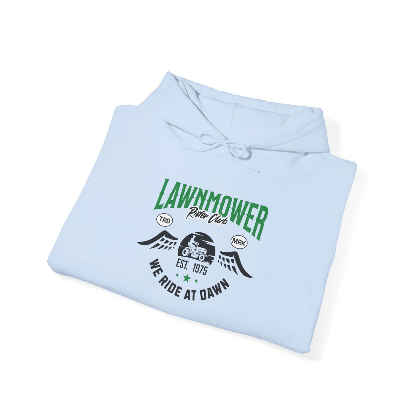 Lawnmower Riders Club Hoodie — Gardening Sweatshirt for Plant Lovers