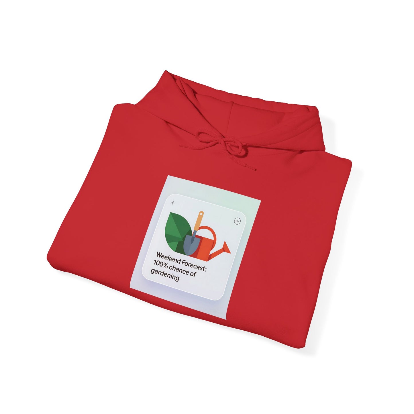 Weekend Forecast Hoodie — Gardening Sweatshirt for Plant Lovers