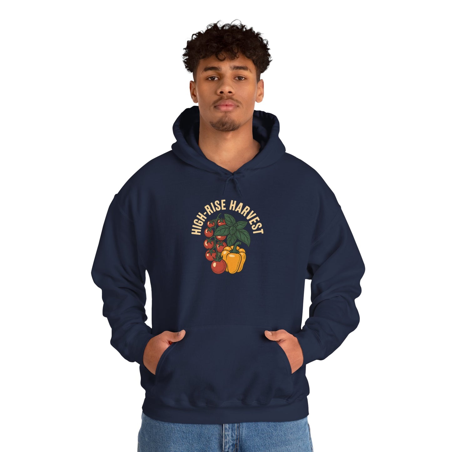 High Rise Harvest Hoodie — Gardening Sweatshirt for Plant Lovers
