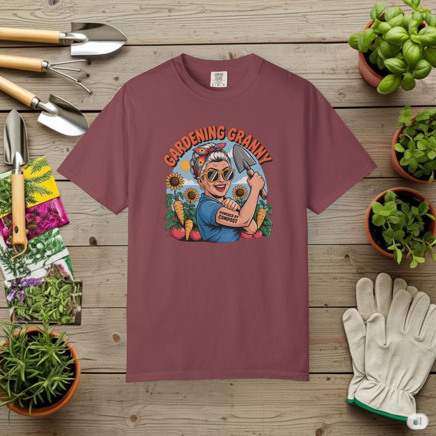 Gardening Granny T-Shirt