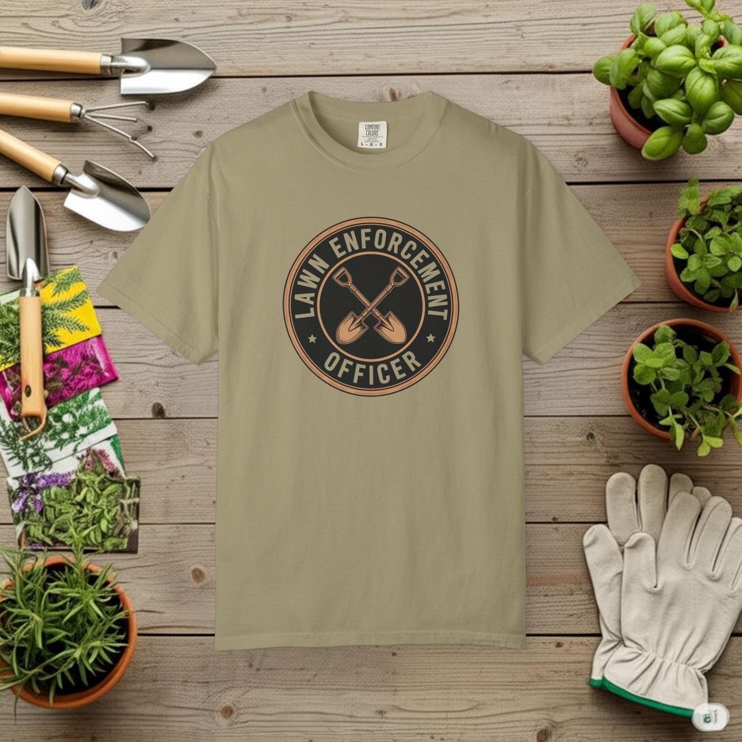 Lawn Enforcement Officer T-Shirt