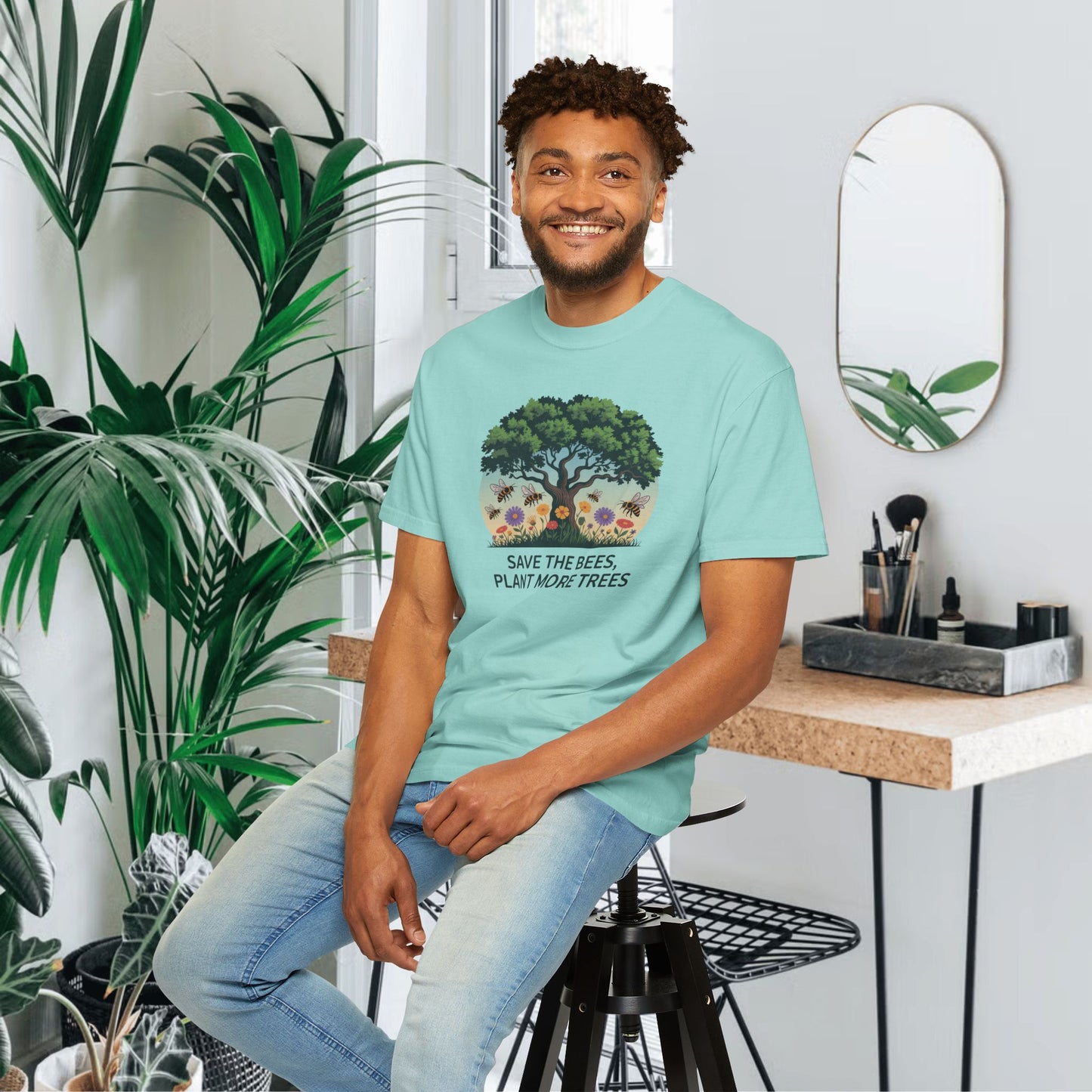 Save the Bees, Plant More Trees T-Shirt