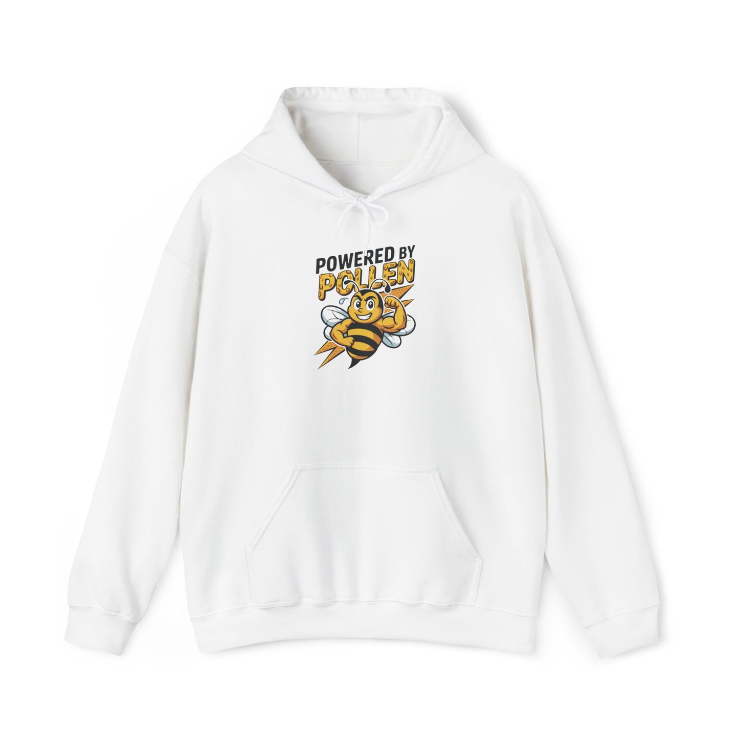 Powered By Pollen Hoodie — Gardening Sweatshirt for Plant Lovers