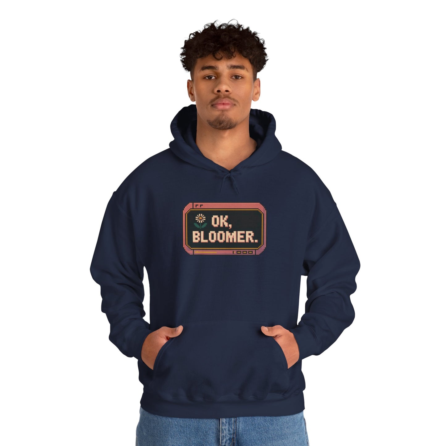 OK Bloomer Hoodie — Gardening Sweatshirt for Plant Lovers