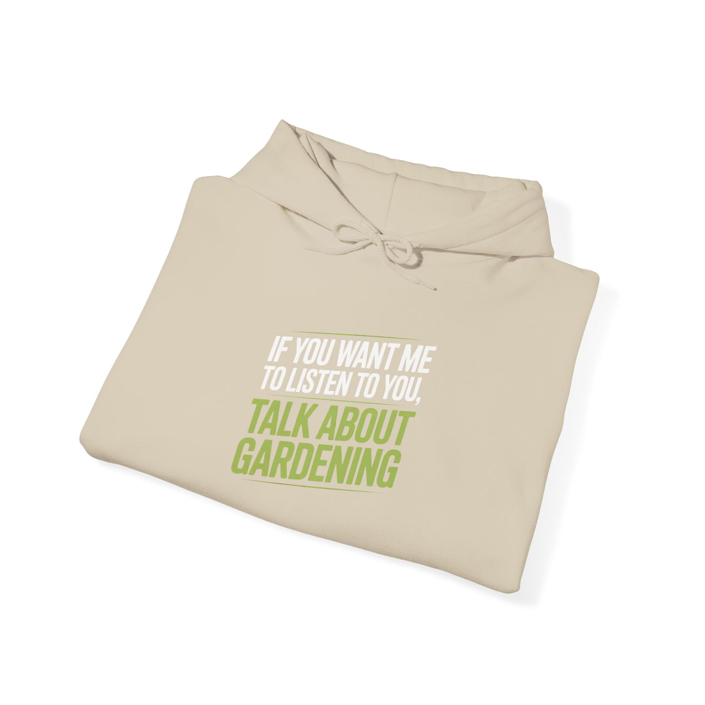 Talk About Gardening Hoodie — Gardening Sweatshirt for Plant Lovers