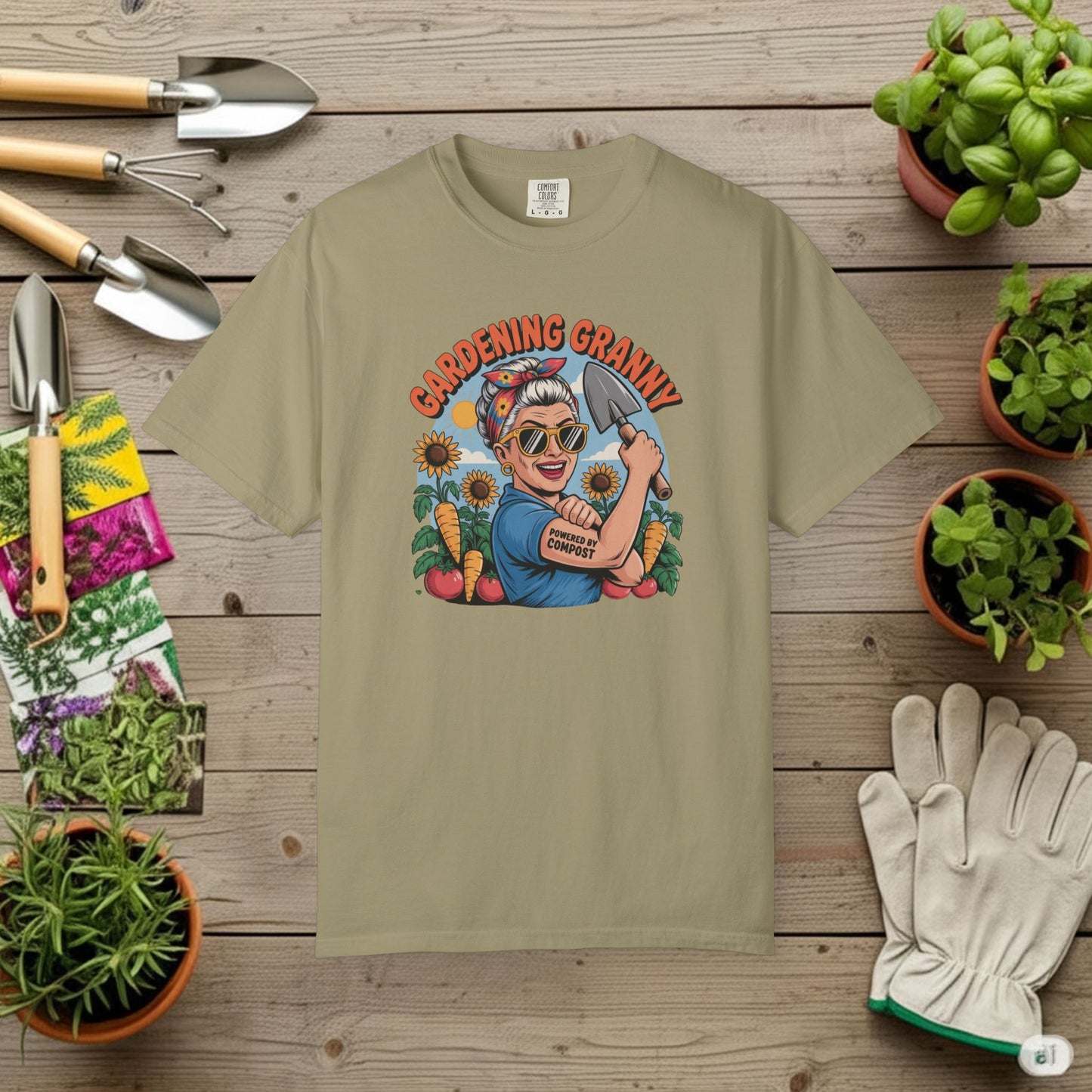 Gardening Granny T-Shirt